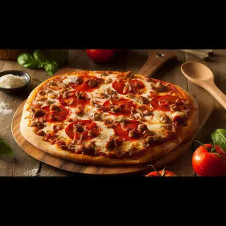 76. Pizza De Salami