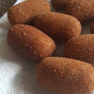 Croquetas Gourmet de  espinacas con queso de cabra