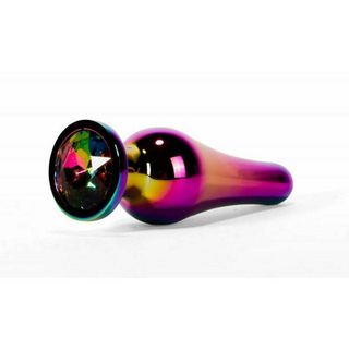 X-MEN Secret Shine Metal Butt Plug Rainbow S