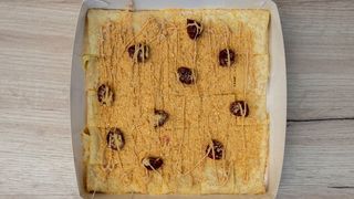 Slatka palačinka sa Bueno kremom, plazmom i višnjom