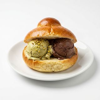 Brioche con gelato