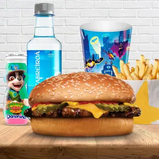 Menú Little Stars Cheeseburger