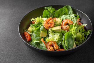 Фреш-салат з креветкою та авокадо (210г)