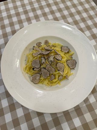 Tagliatelline al tartufo nero