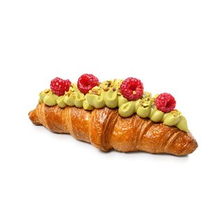 Croissant Francuski Z Pistacją i Maliną