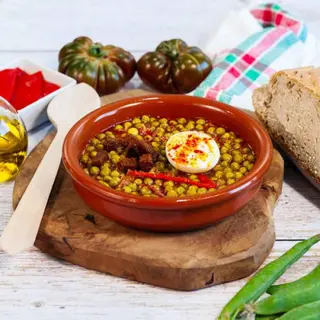 Guisantes Con Jamón