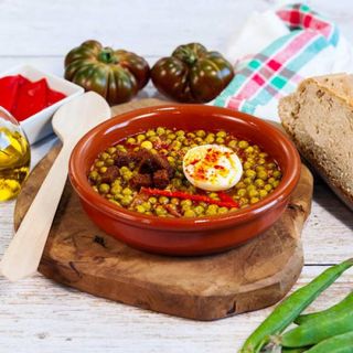 Guisantes Con Jamón