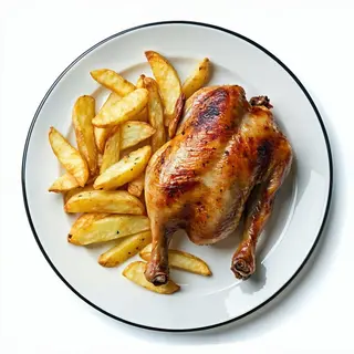 98) Pollo con patate