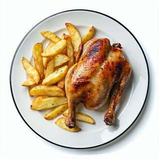 98) Pollo con patate