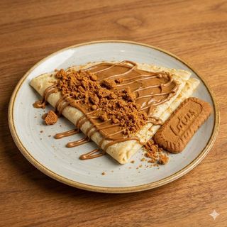 Crepes crema di lotus e biscoff