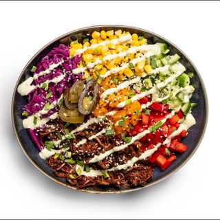 BBQ shredded beef mały