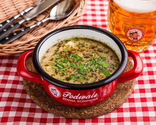 Żur Domowy z Białą Kiełbasą