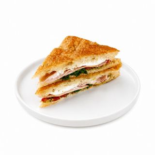 Foccacia Phistachio Mortadella