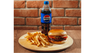 Zestaw Cheese Bacon Burger