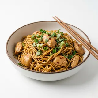 Fideos Con Pollo