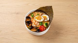 Tomramen soup