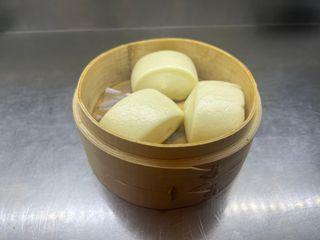 12. Pane cinese al vapore - 3 pezzi