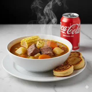 Sancocho De Res (Disponible Solo Sabados Y Domingos)