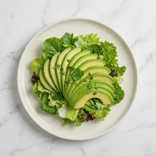 Avocado Fan Salad