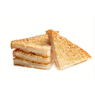 tostada de gambas al sésamo