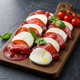 Insalata bresaola e mozzarella