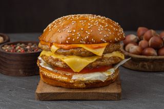 Cheese Burger chicken x2