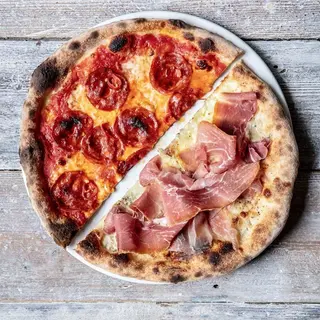 Diavola con prosciutto
