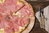 Pizza Jamón Cocido Y Mozzarella (Grande)