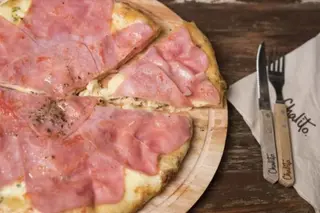 Pizza Jamon York - Jamón Cocido Y Mozzarella (Grande)