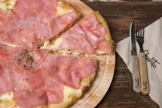 Pizza Jamón Cocido Y Mozzarella (Grande)