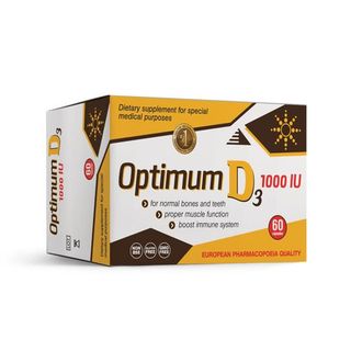 OPTIMUM D3 1000IU A60 KAPSULE