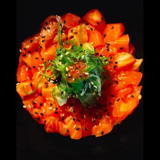 Chirashi salmone