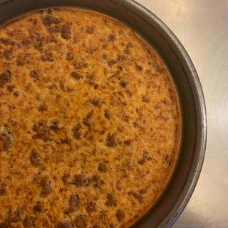 Farinata con Salsiccia