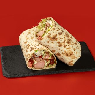 მექსიკური ჰოთ-დოგი ლავაშში