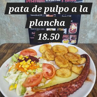 Pulpo plancha