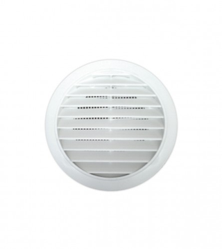(017639) Rozetna za ventilaciju 100mm PVC bijela 3946-007