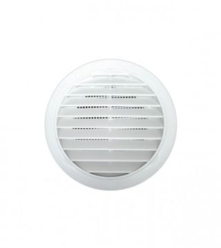 (017639) Rozetna za ventilaciju 100mm PVC bijela 3946-007