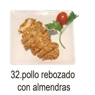 32. Pollo Rebozado Con Almendras