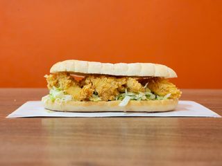 Chicken baguette - menù