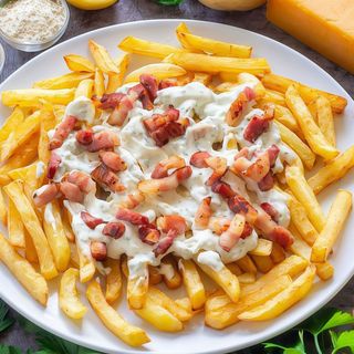 patatas baicon y queso