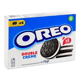 Печиво Oreo з подвійною начинкою (170г)