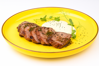 Филе-миньон с трюфельно-картофельным пюре