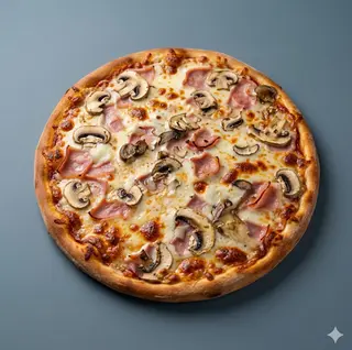 Pizza Carbonara Mediana (33 Cm.)
