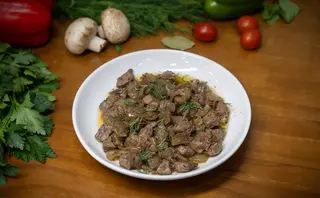 Куурдак с печенью