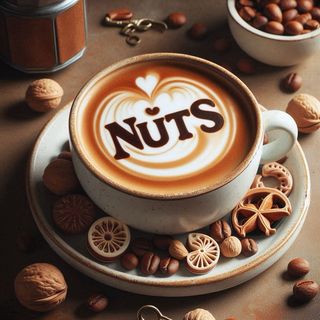 Tazza latte nuts