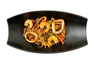 Локшина  Ло мейн з морепродуктами (350г)