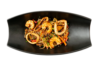 Локшина  Ло мейн з морепродуктами (350г)