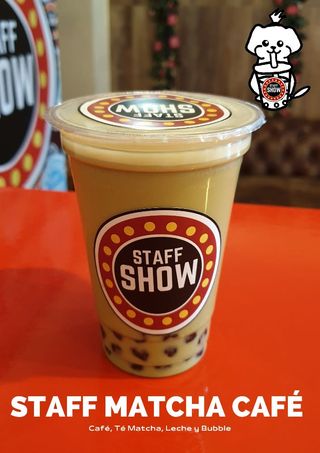 Bubble Tea Staff Green Café (450 Ml.)