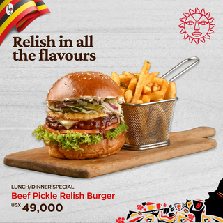 Pickle Relish Burger