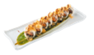 116 uramaki Sake kataifi